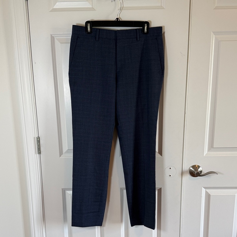 HUGO Boss Wool Navy Dress Pants 38 waist